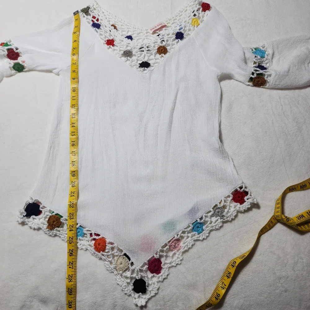 Ana and Rose Swimwear Beach Cover Up Swim Dress Size Small